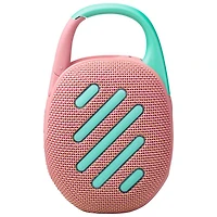 JBL Clip 5 Waterproof Bluetooth Wireless Speaker - Pink