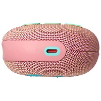 Haut-parleur sans fil Bluetooth étanche Clip 5 de JBL - Rose