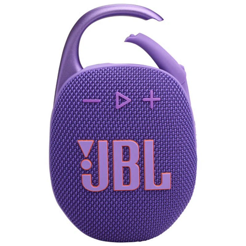 Haut-parleur sans fil Bluetooth étanche Clip 5 de JBL - Violet
