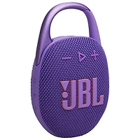 Haut-parleur sans fil Bluetooth étanche Clip 5 de JBL - Violet
