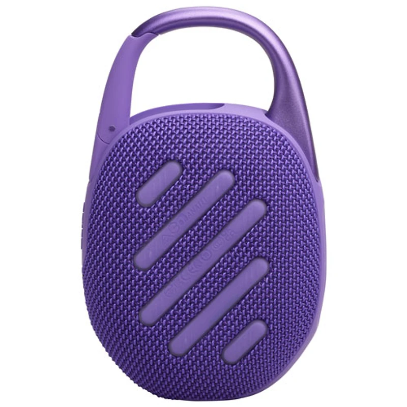 Haut-parleur sans fil Bluetooth étanche Clip 5 de JBL - Violet