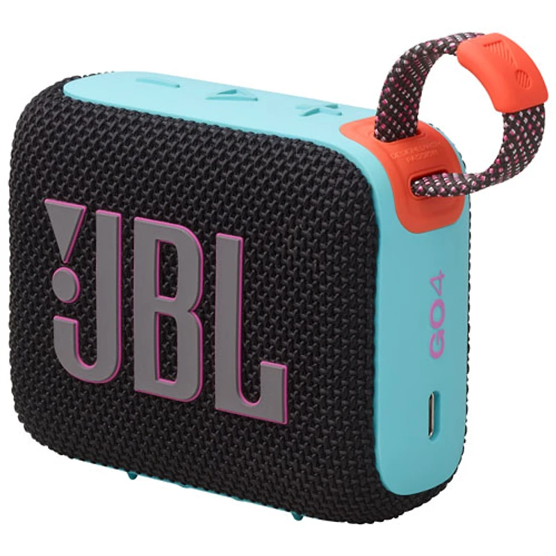 Haut-parleur sans fil Bluetooth étanche GO 4 de JBL - Noir de fantaisie