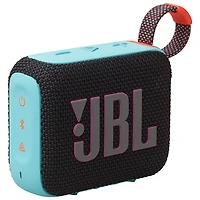 Haut-parleur sans fil Bluetooth étanche GO 4 de JBL - Noir de fantaisie