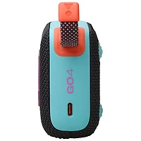 Haut-parleur sans fil Bluetooth étanche GO 4 de JBL - Noir de fantaisie