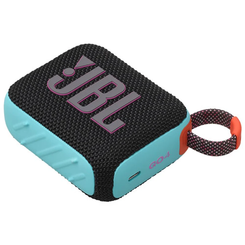 Haut-parleur sans fil Bluetooth étanche GO 4 de JBL - Noir de fantaisie