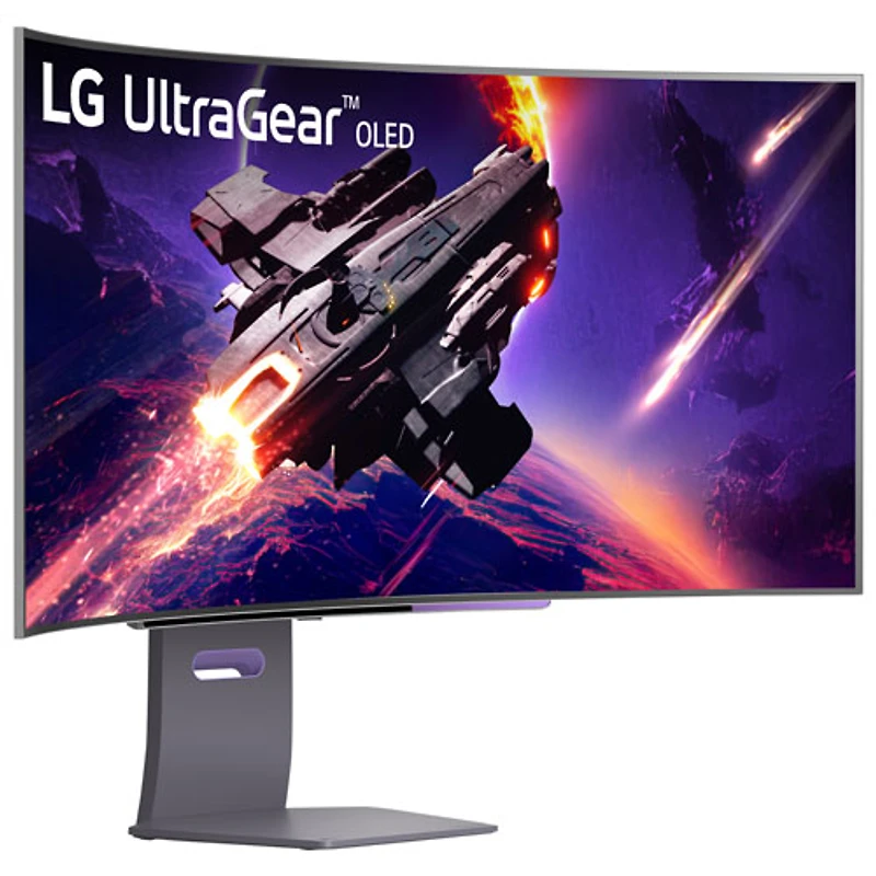 LG UltraGear 45" 1440p WQHD 240Hz 0.03ms GTG Curved OLED G-Sync FreeSync Gaming Monitor (45GS95QE-B)