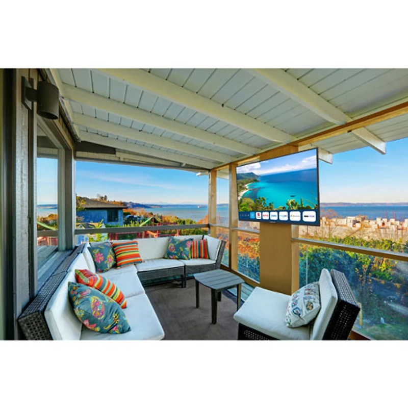 Téléviseur intelligent d'extérieur webOS HDR DEL UHD 4K de 65 po Full Sun de Neptune (ODTV6504)