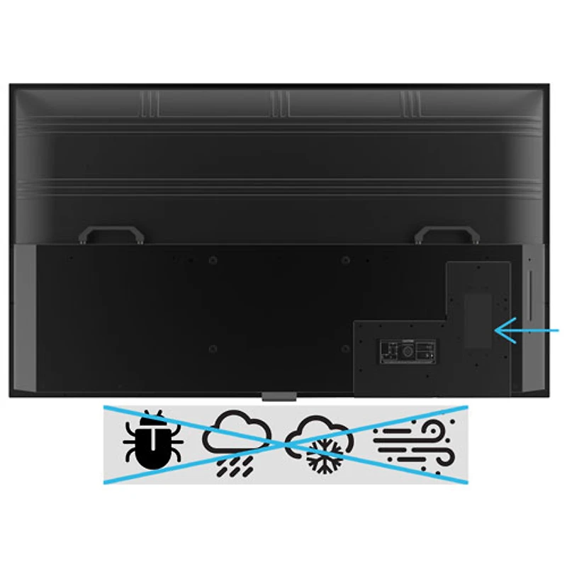 Téléviseur intelligent d'extérieur webOS HDR DEL UHD 4K de 65 po Full Sun de Neptune (ODTV6504)