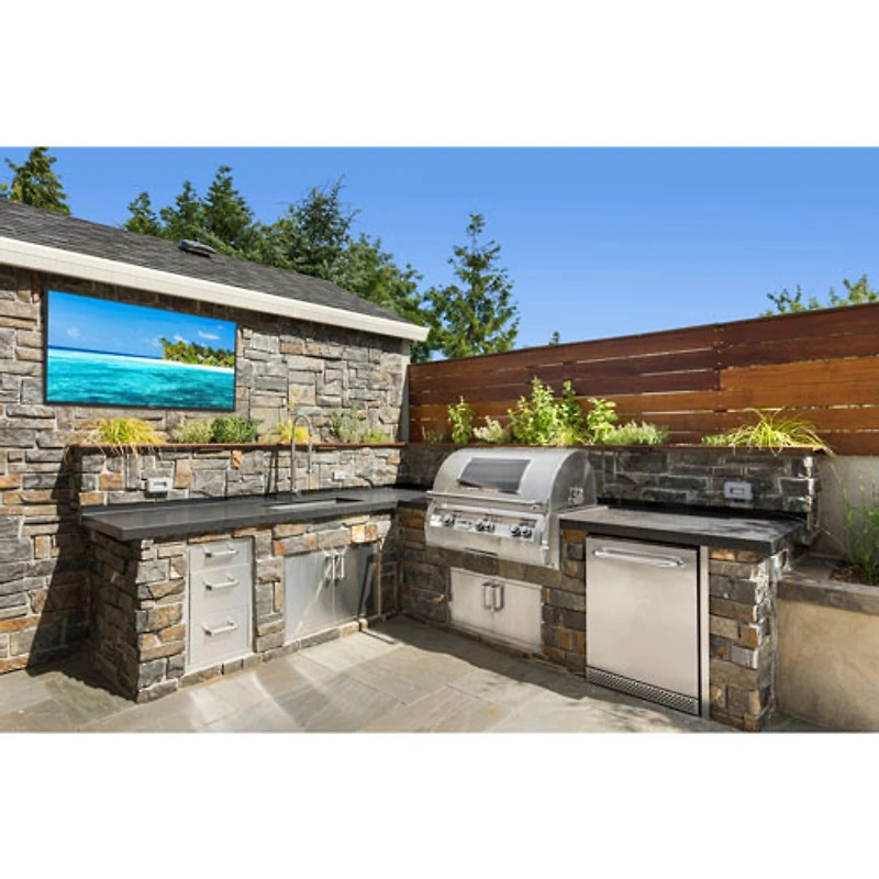Téléviseur intelligent d'extérieur webOS HDR DEL UHD 4K de 55 po Full Sun de Neptune (ODTV5504)