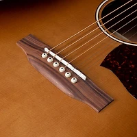 Art & Lutherie Americana Acoustic Guitar (051540) - Gold/Burgundy/Brown