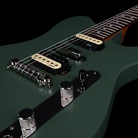 Godin Radium Electric Guitar with Premium Bag (050406) - Matte Green