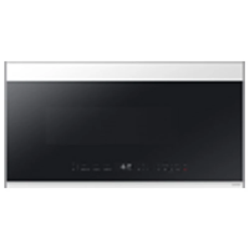 Samsung BESPOKE Over-The-Range Microwave - 2.1 Cu. Ft. - White Glass