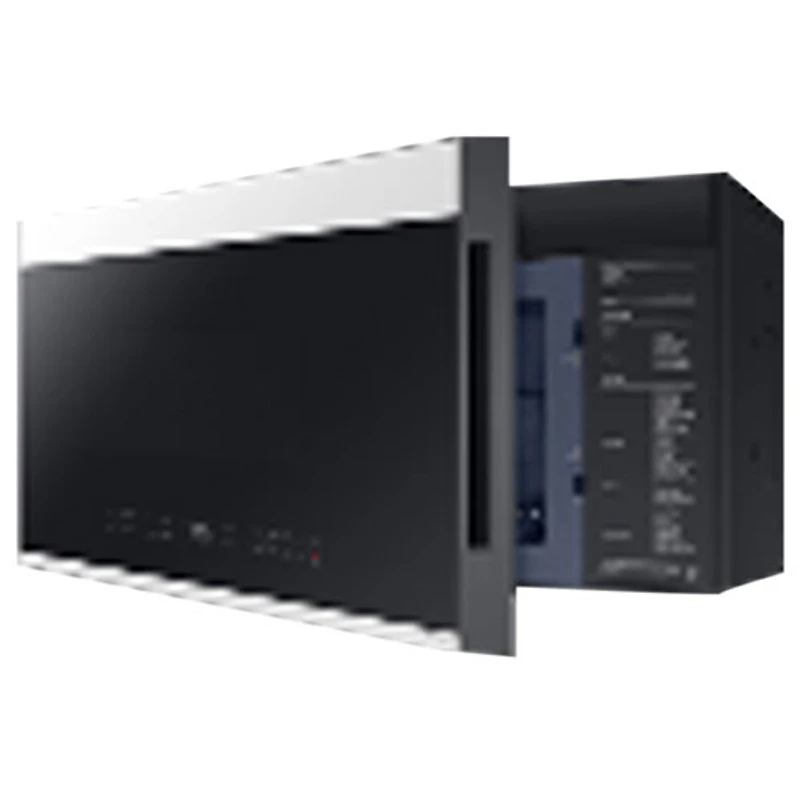 Samsung BESPOKE Over-The-Range Microwave - 2.1 Cu. Ft. - White Glass