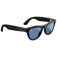 Ray-Ban | Meta Skyler Glasses with AI, Photo, Video, Audio & Messaging - Black/Cerulean Blue/Transitions