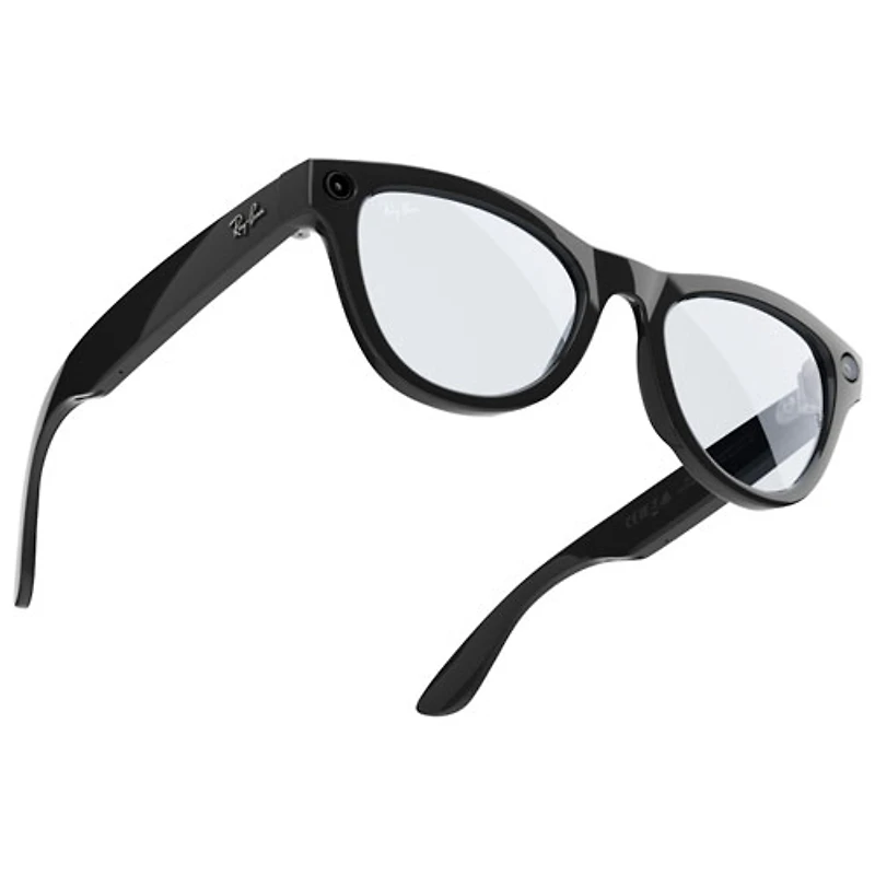 Ray-Ban | Meta Skyler Glasses with AI, Photo, Video, Audio & Messaging - Black/Cerulean Blue/Transitions