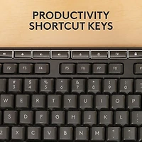Ensemble avec clavier et souris Bluetooth MK370 de Logitech - Graphite