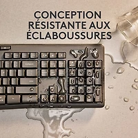 Ensemble avec clavier et souris Bluetooth MK370 de Logitech - Graphite