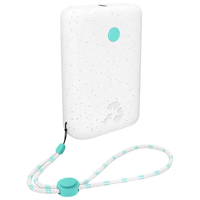 Chargeur portable à recharge rapide Champ 10 000 mAh 20 W PD de Nimble - Blanc lunaire