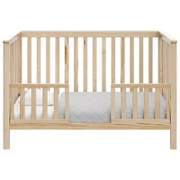 Lit de bébé transformable 4-en-1 Hillcrest de Storkcraft - Naturel