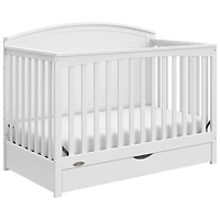 Lit de bébé transformable 5-en-1 Bellwood de Graco avec tiroir - Blanc