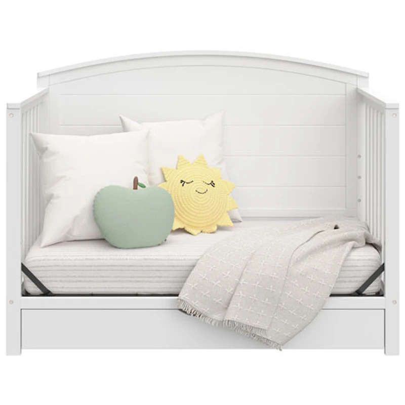 Lit de bébé transformable 5-en-1 Bellwood de Graco avec tiroir - Blanc