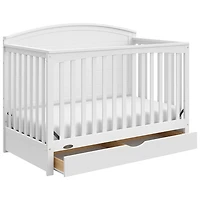 Lit de bébé transformable 5-en-1 Bellwood de Graco avec tiroir - Blanc