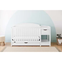 Lit de bébé transformable 5-en-1 Bellwood de Graco avec tiroir - Blanc
