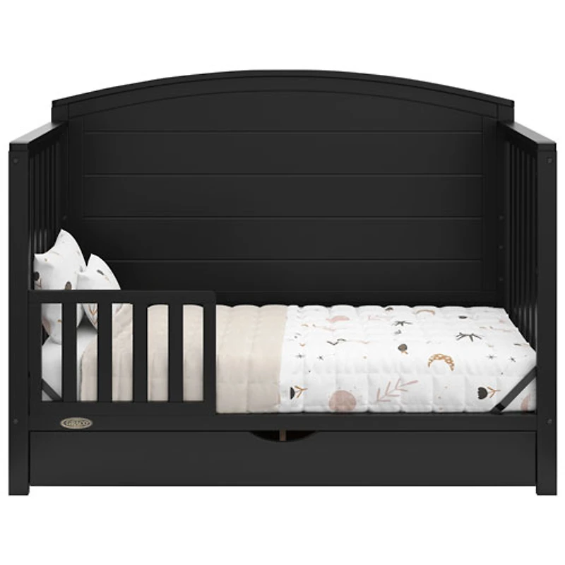 Graco Bellwood 5-in-1 Convertible Crib with Drawer - Black