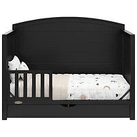 Graco Bellwood 5-in-1 Convertible Crib with Drawer - Black