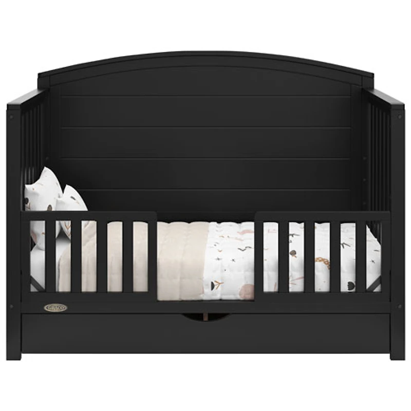 Graco Bellwood 5-in-1 Convertible Crib with Drawer - Black