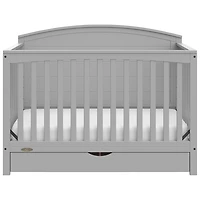 Lit de bébé transformable 5-en-1 Bellwood de Graco avec tiroir - Gris galet