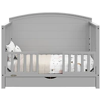 Lit de bébé transformable 5-en-1 Bellwood de Graco avec tiroir - Gris galet