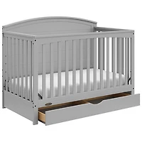 Lit de bébé transformable 5-en-1 Bellwood de Graco avec tiroir - Gris galet