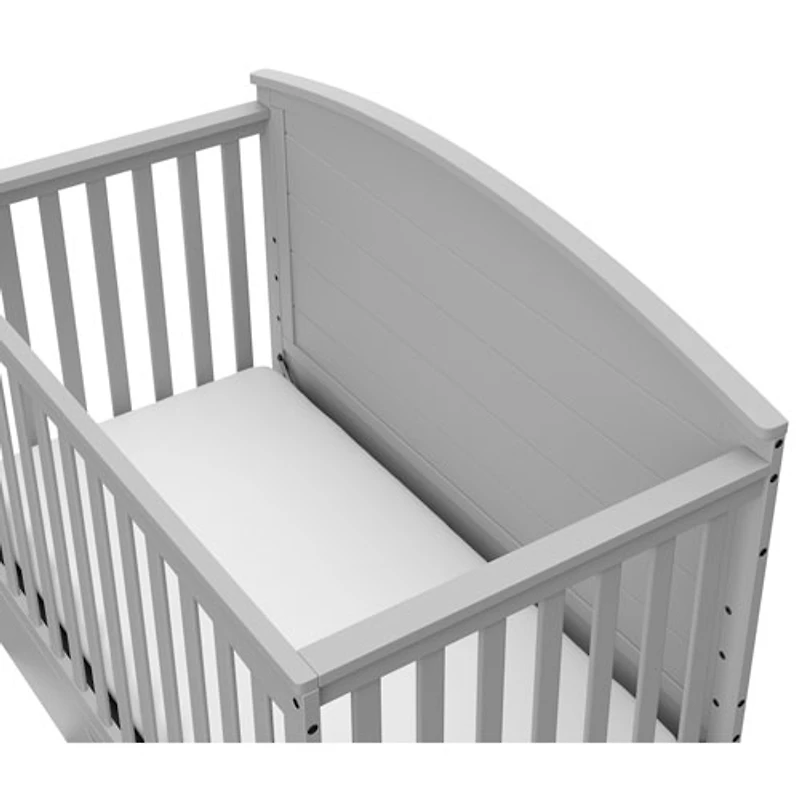 Lit de bébé transformable 5-en-1 Bellwood de Graco avec tiroir - Gris galet