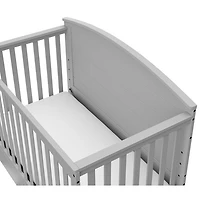 Lit de bébé transformable 5-en-1 Bellwood de Graco avec tiroir - Gris galet