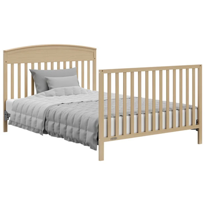Lit de bébé convertible 5-en-1 Benton de Graco - Bois flotté