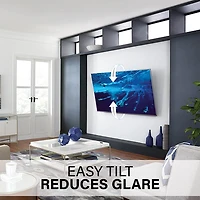 Support mural inclinable de Sanus pour téléviseur de 65 à 140 po - Noir
