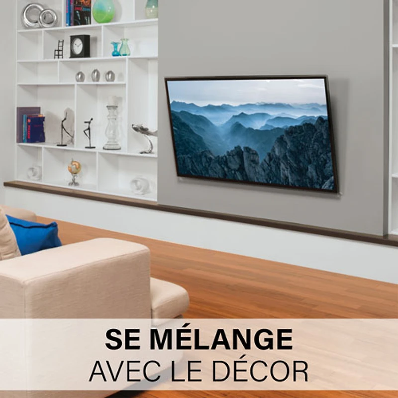 Support mural inclinable de Sanus pour téléviseur de 65 à 140 po - Noir