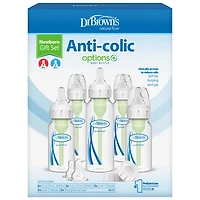 Ensemble anticolique Options+ à débit naturel de Dr. Brown's pour nouveau-né