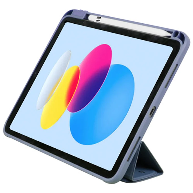 LOGiiX Origami+ Folio Case for iPad 10.9" (10th Gen) - Lavender