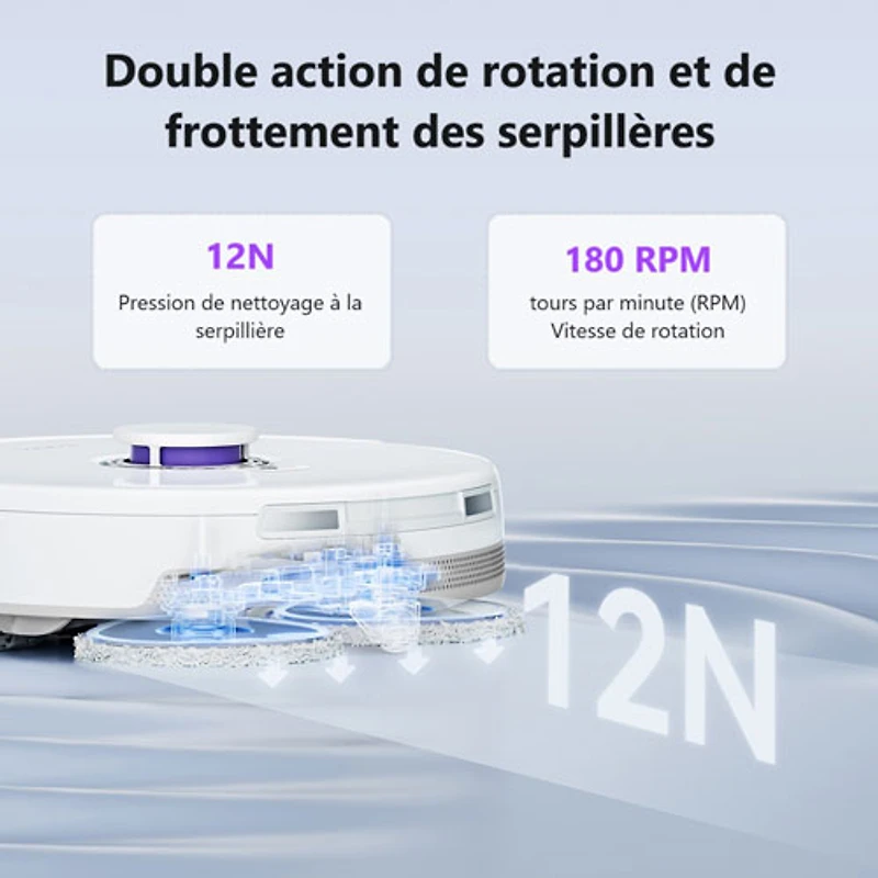 Narwal Freo X Ultra Cordless Robot Vacuum & Mop - White