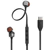 JBL Tune 310C In-Ear Headphones with USB-C Connector - Black