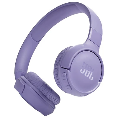 Casque d'écoute Bluetooth à isolation sonore Tune 520BT de JBL - Violet