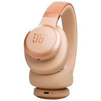 Casque d'écoute Bluetooth à suppression du bruit Live 770NC de JBL - Grès