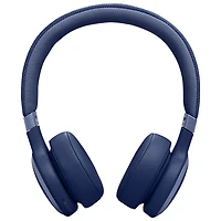 Casque d'écoute Bluetooth à suppression du bruit Live 670NC de JBL - Bleu