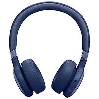 Casque d'écoute Bluetooth à suppression du bruit Live 670NC de JBL - Bleu