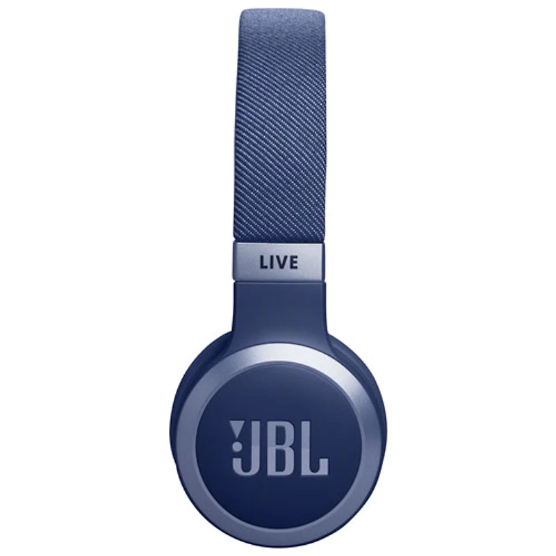 Casque d'écoute Bluetooth à suppression du bruit Live 670NC de JBL - Bleu