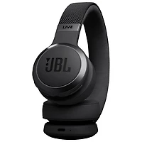JBL Live 670NC On-Ear Noise Cancelling Bluetooth Headphones - Black