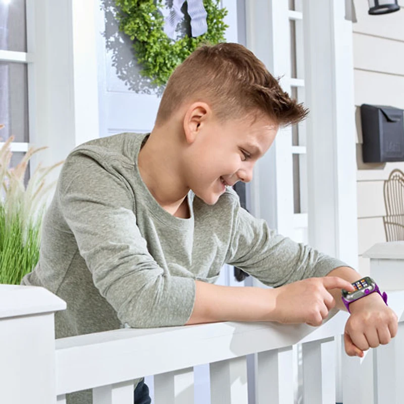 Montre intelligente KidiZoom DX4 de VTech avec caméra - Violet