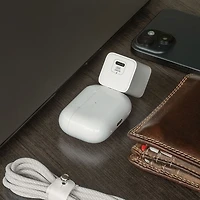 Chargeur mural PD GaN USB-C de 20 W Vibrance de LOGiiX - Blanc